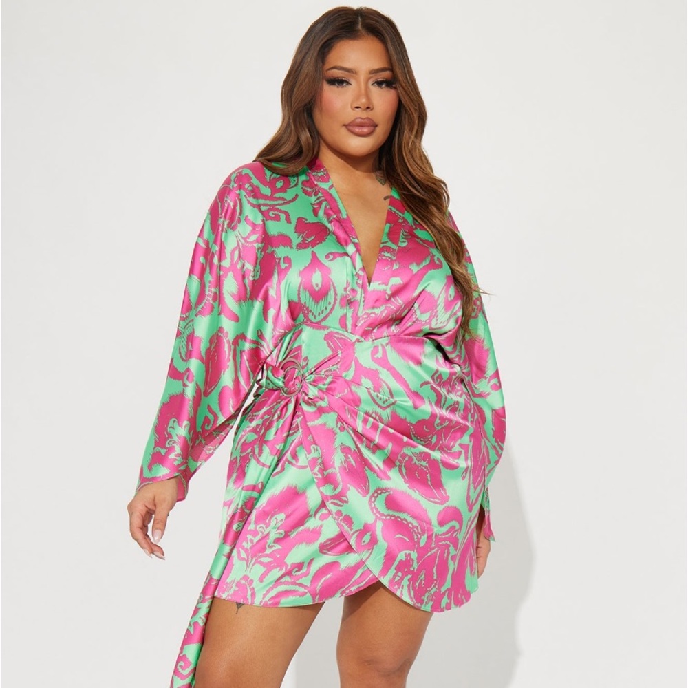 Vacation Ready Mini Dress - Fashion Nova